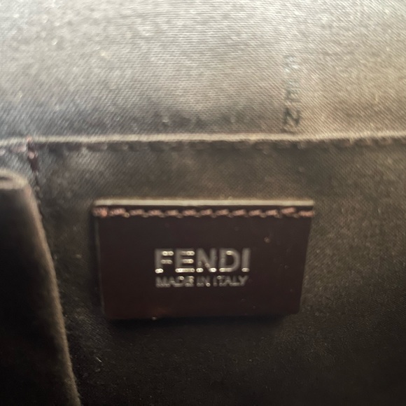 Fendi Ombré Effect Tobacco Zucca Canvas Messenger Bag - Picture 12 of 15